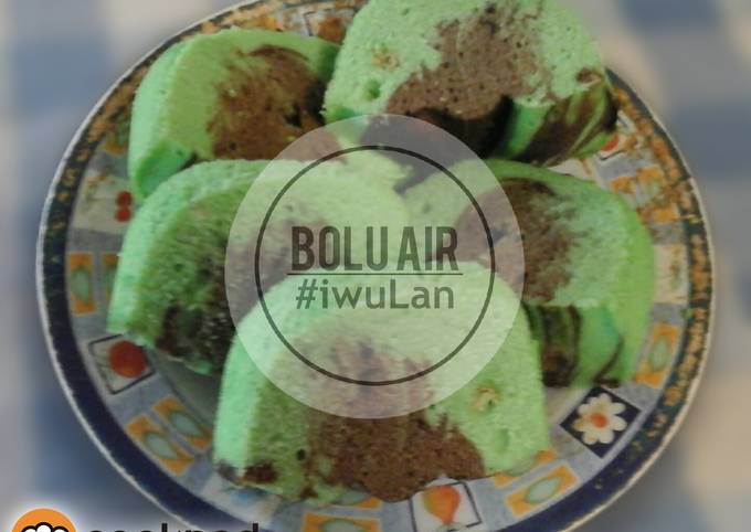 Ini dia! Resep memasak Bolu Air (1 telur) yang enak