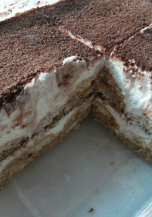 Foto resep Eggdrops Tiramisu Ekonomis