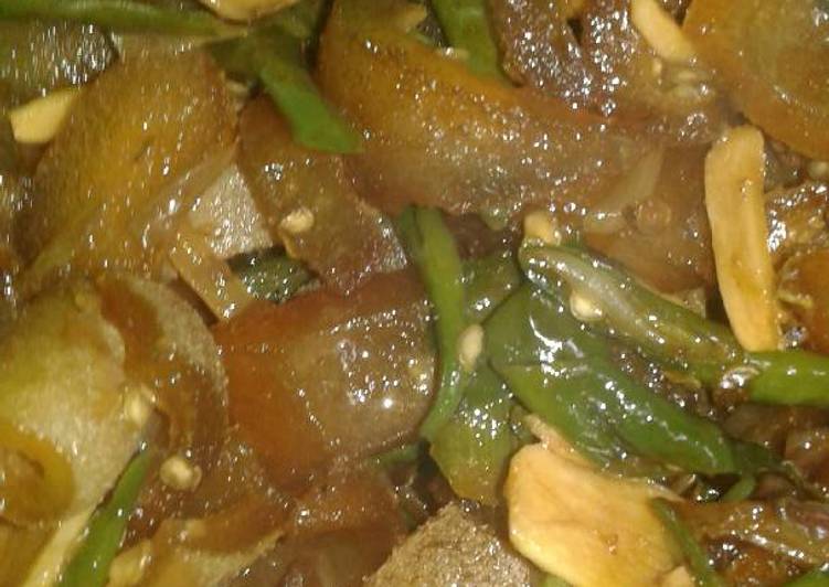 Recipe: Delicious Kikil cabe ijo pedes manis