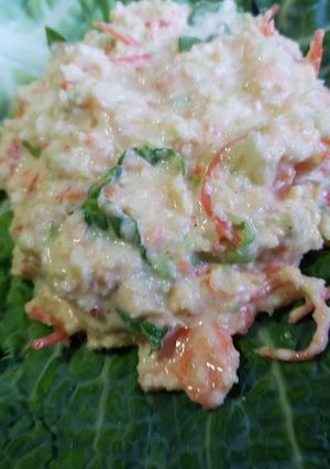 Una foto de Ensalada de col