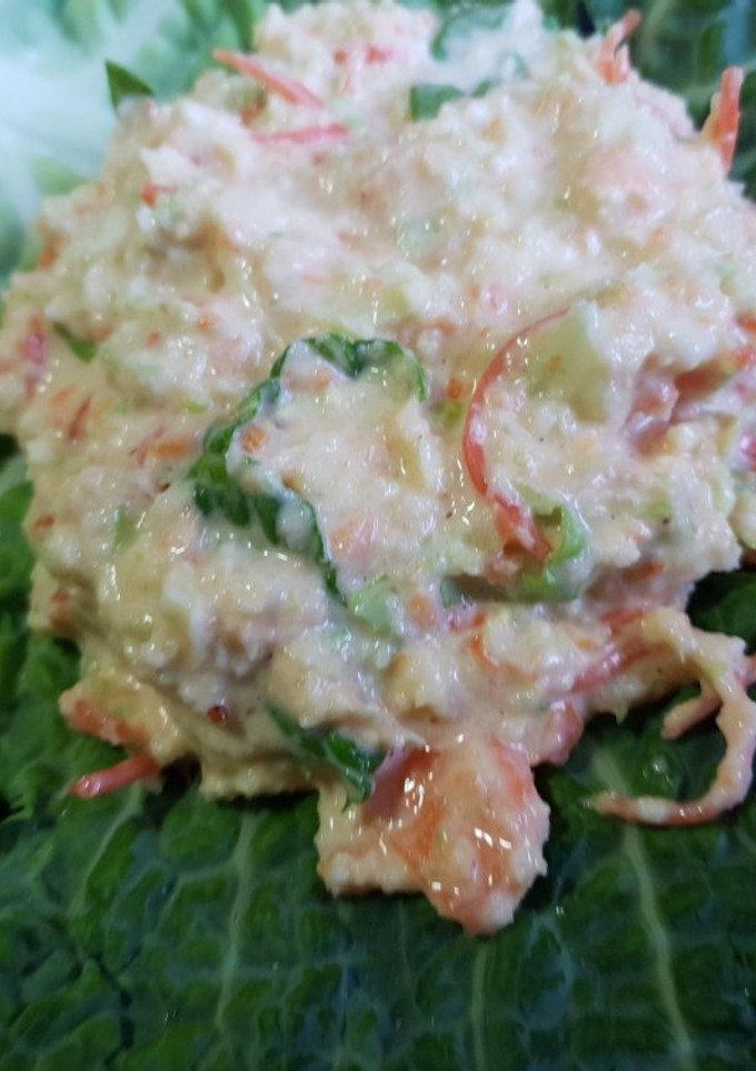 Una foto de Ensalada de col