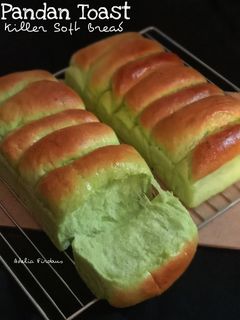Foto resep Killer Toast Pandan Super Soft & Quick