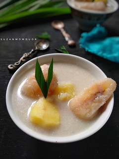 Foto resep Kolak Pisang, Ubi (kuah putih)