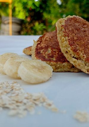Foto resep Snack mpasi 11 m+ Banana oat pancake