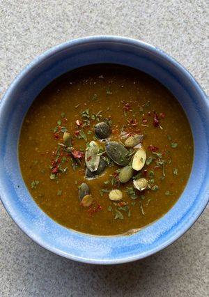 Vitaminbomba krémleves /vegán/ recept fotója