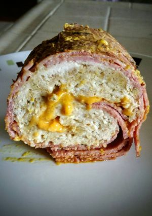 A picture of Cheesy Turkey Bacon Bomb, Weaved Cheddar Meatloaf, Turkey Bacon Burger Patties.