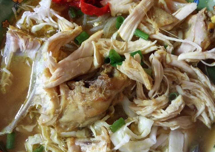 Soto ayam simple enak