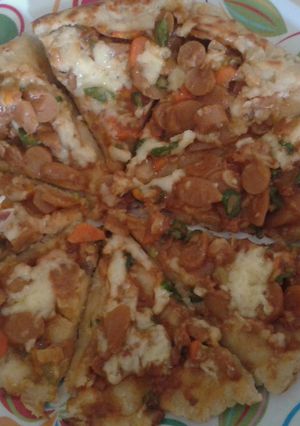 Foto resep Pizza roti tawar