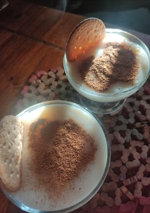 Una foto de Crema de maicena