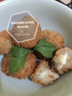 Foto resep Bitterballen Kentang Mozarella
