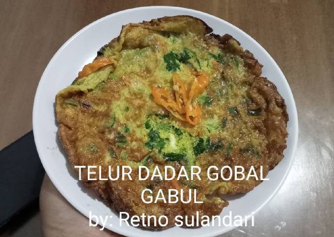 #45 TELUR DADAR Gobal gabul