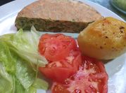 Una foto de tortilla de papas