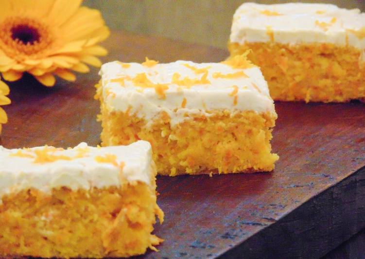 Carrot &amp; Orange Polenta Cake