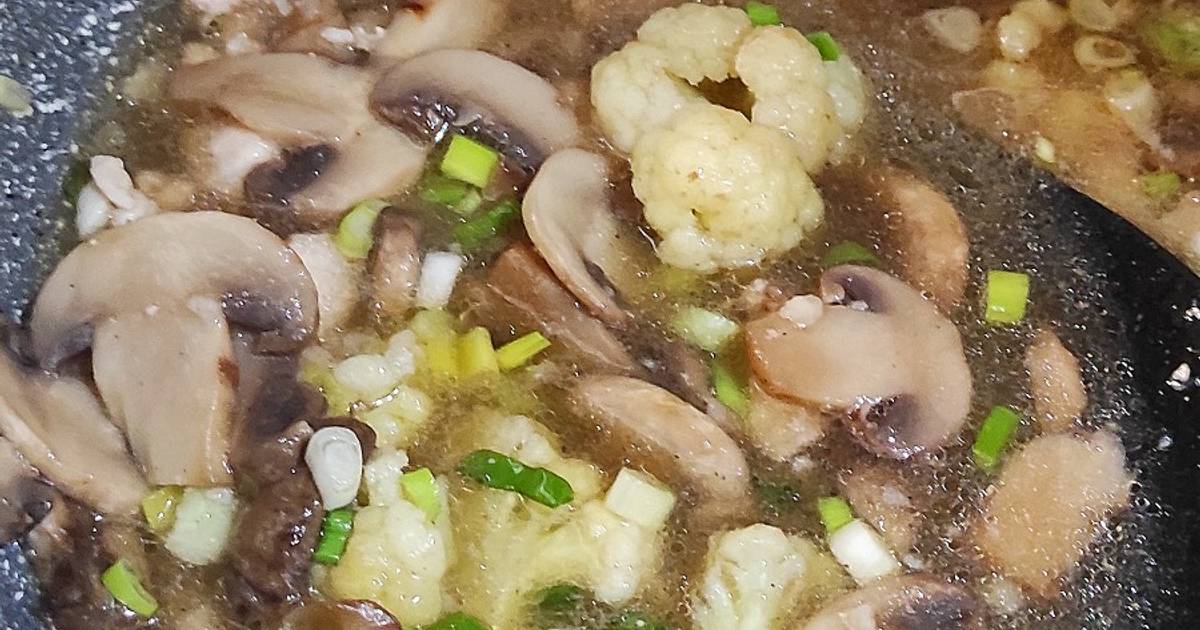 Resep Ayam Cah Jamur Oleh Warteg Rumahan Cookpad