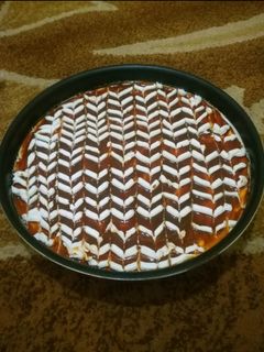 صورة لوصفة الكيكة التركيه ترليشيا 😋