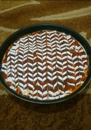 صورة لوصفة الكيكة التركيه ترليشيا 😋