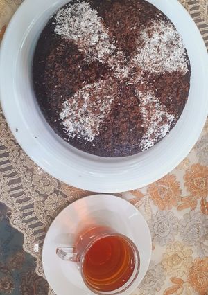 عکسی از دستور کیک دارک چاکلت برای پدرم 🥰