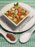 Chicken & barley soup: