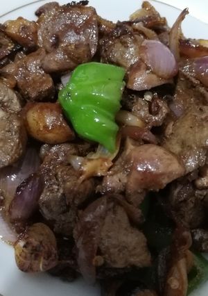 صورة لوصفة كبده اسكندراني