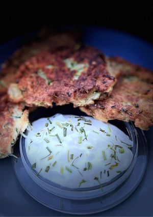 Cukkini tócsni recept fotója