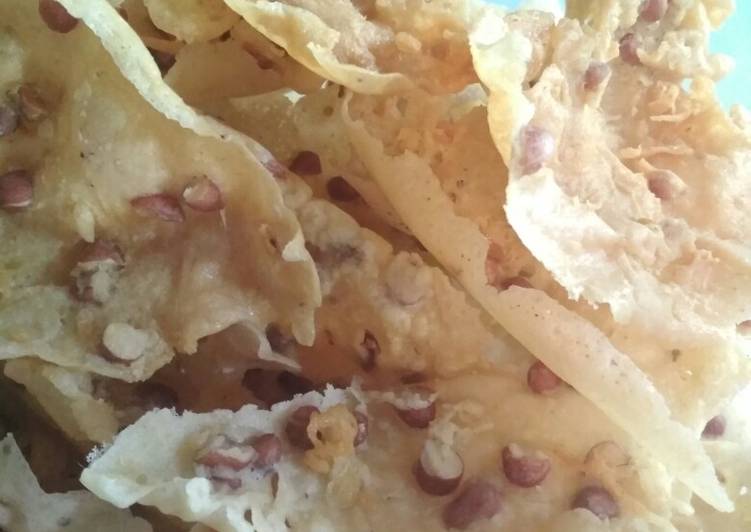 Rempeyek /peyek kriuk ala mamara