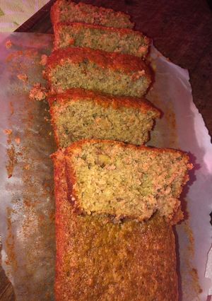 Una foto de Budín de banana y nueces con harina integral😋