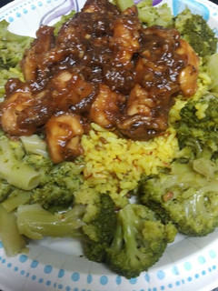 A picture of Tamarind Barbecue Chicken.