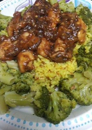 A picture of Tamarind Barbecue Chicken.