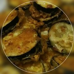 A picture of Baingan pakora.