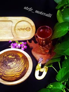 عکسی از دستور کیک زبرا (کیک خونگی)
