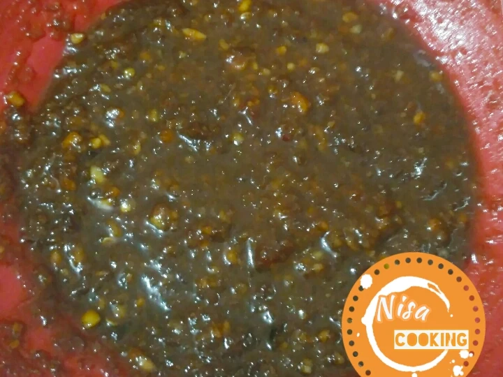 Cara Gampang Membikin Resep 33. Sambal Rujak Buah (Rujak Petis) yang Enak Banget Anti Ribet, Menggugah Selera