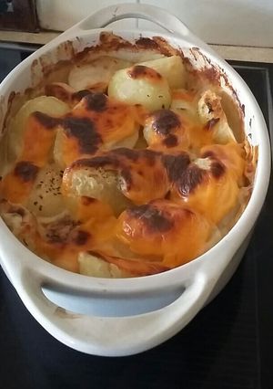 A picture of Baked potatoes.