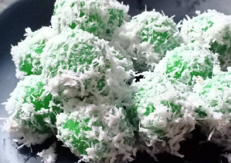 Klepon pandan enak