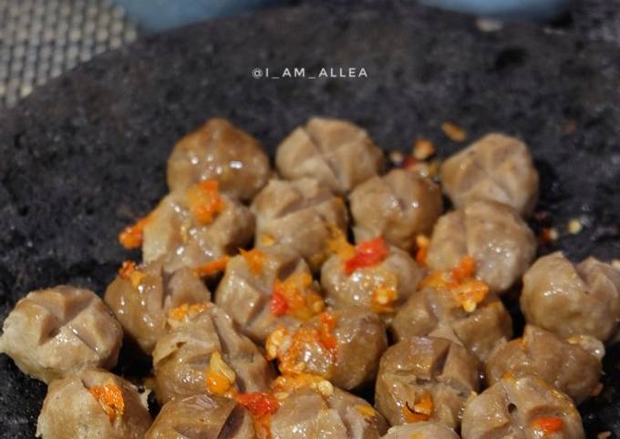 Resep Bakso Sambal Geprek Oleh I Amallea Cookpad