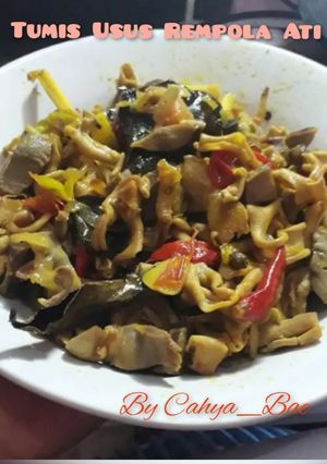 Foto resep Tumis usus rempelo ati bumbu rempah mudah dan simpel