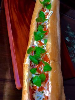 Hình của món Bánh mì kẹp.