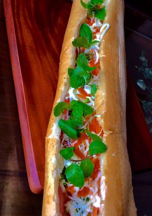Hình của món Bánh mì kẹp.