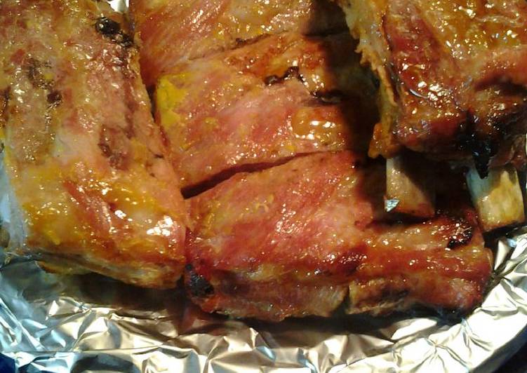 Step-by-Step Guide to Prepare Any-night-of-the-week Honey mustard ribs