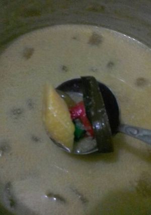 Foto resep Kolak pisang warna warni