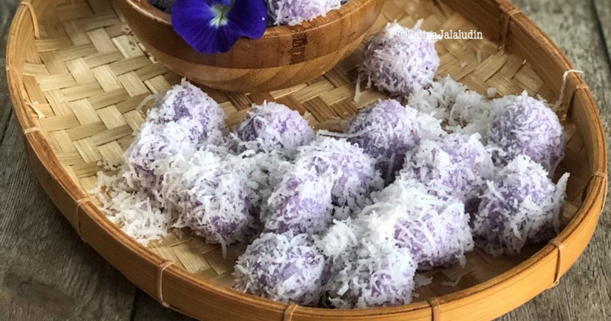 Kuih Abok Abok Tanpa Daun Pisang - Red Pastel e