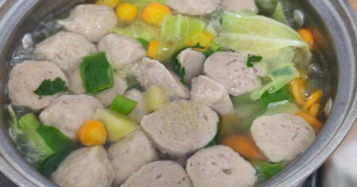 29 Resep Kuah Bakso Mawar Enak Dan Mudah Cookpad