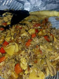 Foto resep Tongkol suwir pedas manis