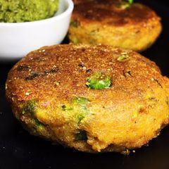A picture of Aloo Matar Tikki Recipe.