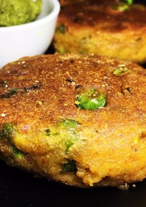 A picture of Aloo Matar Tikki Recipe.