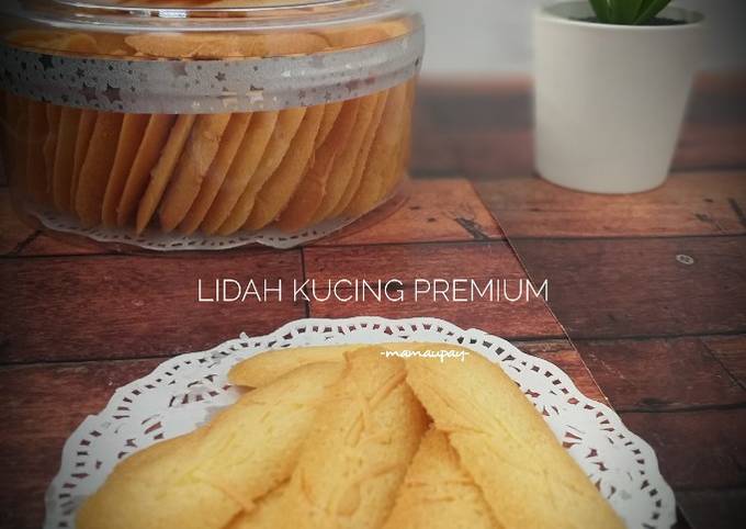 Tutorial Memasak Resep Lidah Kucing Premium