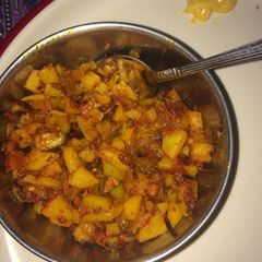 Spicy aloo A picture of Spicy aloo.