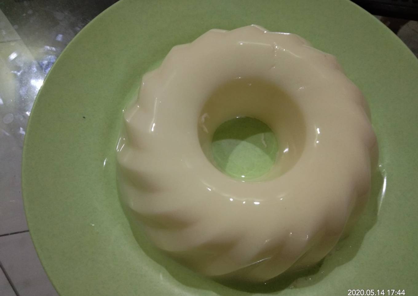 Puding instan enak