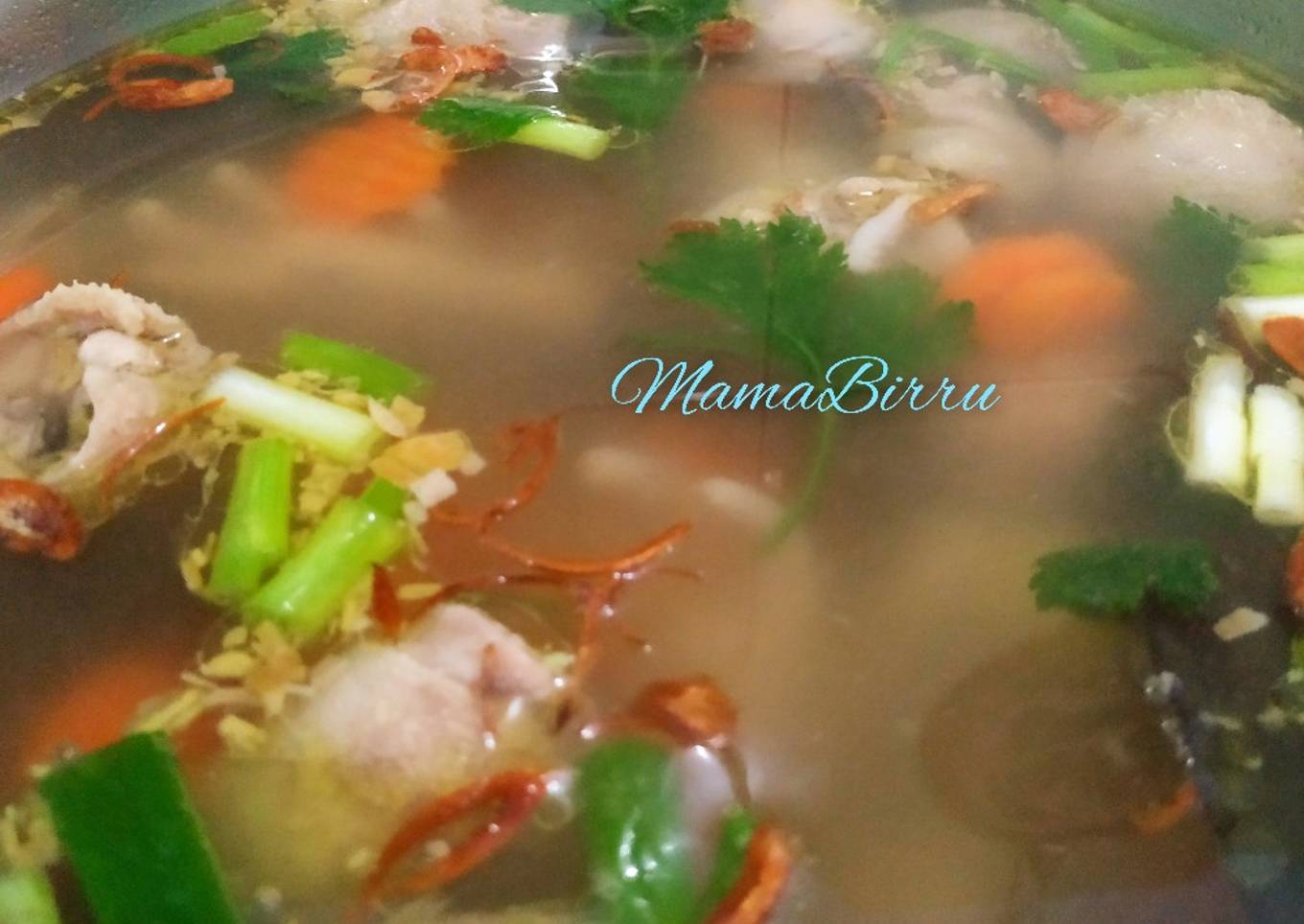 Sop Ceker - Kepala Ayam Simpel