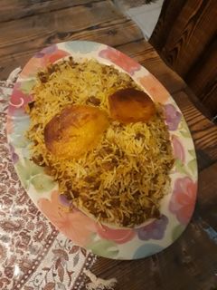 عکسی از دستور گل کلم پلو
