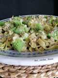 Romanesco con pasta y setas